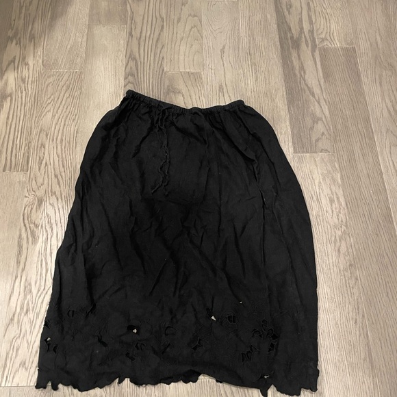 Universal Thread Floral Cut-Out Midi Skirt - Picture 1 of 2